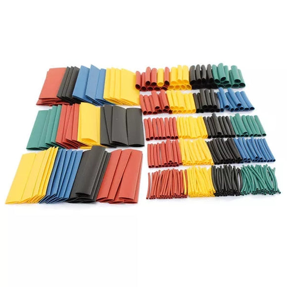 Soloop 3280Pcs 2:1 Polyolefin Halogen-Free Heat Shrink Tube Sleeving 5 Color 8 Size