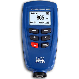 DT-156 Digital Paint Coating Thickness Gauge Meter Tester 0-1250um