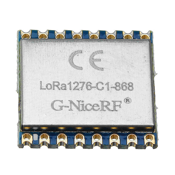 LoRa1276-C1 SX1276 868MHz LoRa Module Remote Spread Spectrum Wireless Module 20dBm 100mW 3-5KM