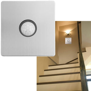 AC100V-250V Auto ON/OFF Infrared PIR Motion Sensor Detector Intelligent Light Switch