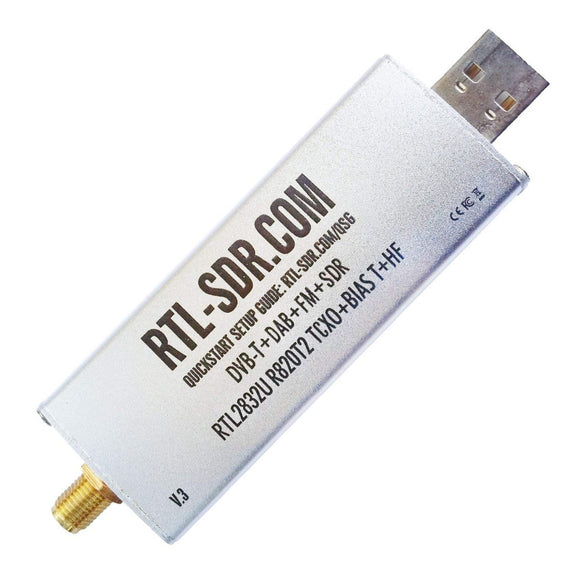 RTL-SDR Blog RTL SDR V3 R820T2 RTL2832U 1PPM TCXO SMA RTLSDR Software Receiver Defined Radio