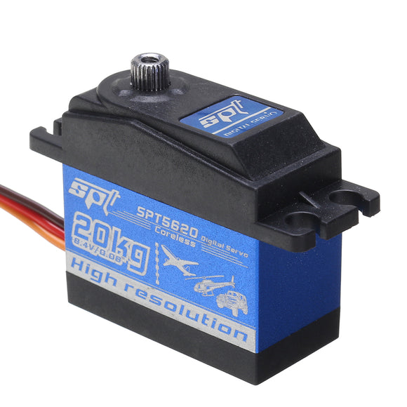 SPT Servo SPT5620 Digital Servo Coreless 90 20KG Metal Gear For RC Airplane Helicopter Car