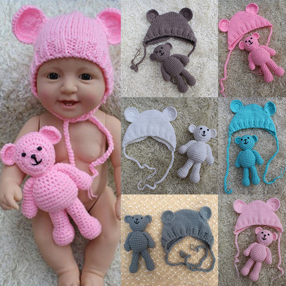Newborn Hat Stuffed Plush Toy Doll Accessories Without Reborn Baby Doll