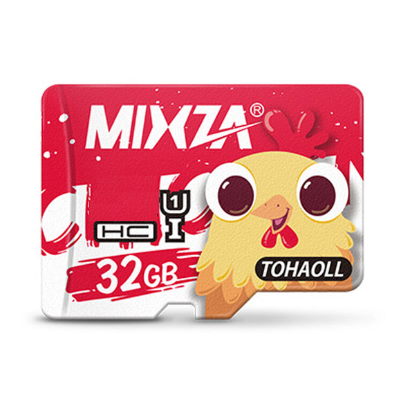 Mixza Year of the Rooster Limited Edition U1 32GB TF Micro Memory Card