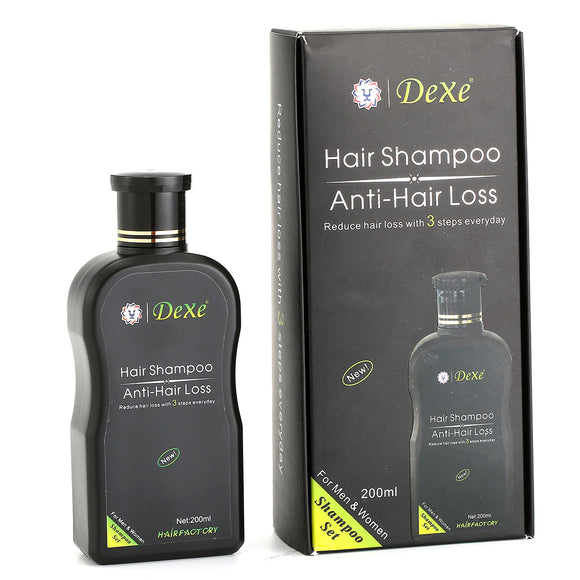 Dexe Hair Shampoo 200ml Anti hair Loss Chinese Herbal Hair Growth Shampoo For Men&Women