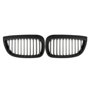 Left And Right Front Sport Kidney Grill Grille For BMW E87/E81 1 Series 2004-2007