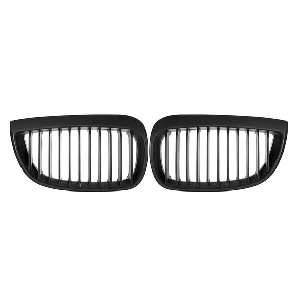 Left And Right Front Sport Kidney Grill Grille For BMW E87/E81 1 Series 2004-2007