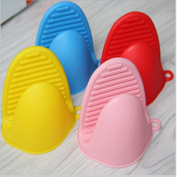 Silicone Cooking Glove Oven Heat Insulated Finger Silicone Kitchen Tool