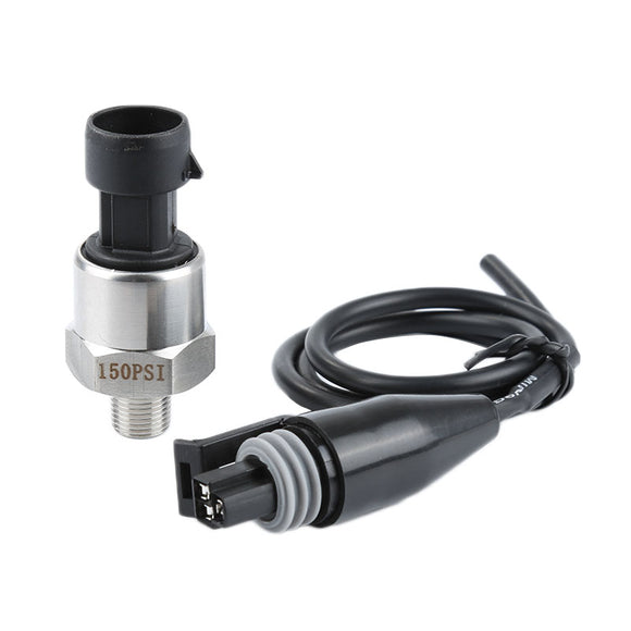 0.3m Cable 150PSI  12V 0.5-4.5V NPT1/8  Pressure Sensor Pressure Transmitter Pressure Transducer