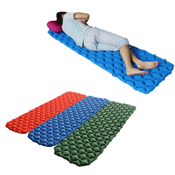 Inflatable Air Mattresses Folding Egg Slot Beach Mat Picnic Mat Tent Sleeping Pad