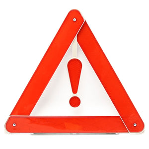 PVC Rear Warning Board Stop Vehicle Danger Reflective Safety Triangle Car Sign
