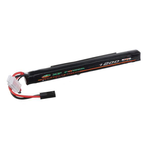 XF POWER 11.1V 1200mAh 25C 3S Lipo Battery Small Tamiya Plug