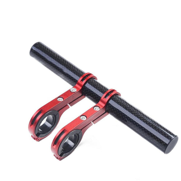 Carbon Tube Bicycle Handlebar Holder Handle Bar Bicycle Accessories Extender Mount Bracket Moutain Bike Scooter Motorcycle