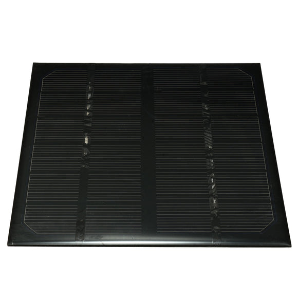 3W 6V Portable Monocrystalline Solar Panels With USB Connection Box