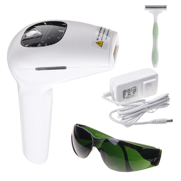 500000 Flashes IPL Laser Permanent Hair Remover Epilator Painless Body Hair Removal Device with Goggles