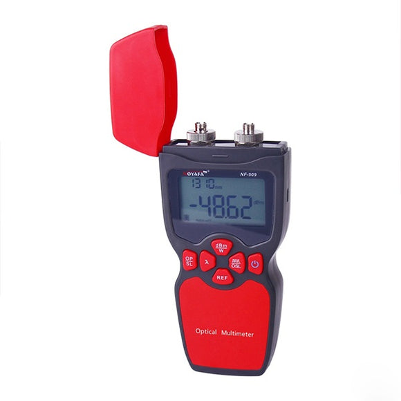 NOYAFA NF-909 Optica Light Source Optical Fiber Tester Optical Power Meter Tester Visual Fault Locator Network Instrument