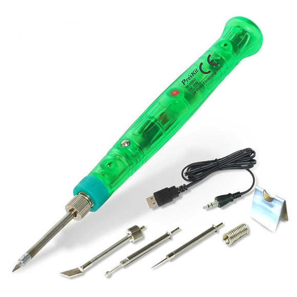 SI-169U 3D Printing Repair Set USB Soldering Iron Quickly Heats Up in 15S, Low Power Consumption Electric Iron