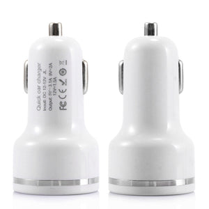 Bakeey Dual USB Ports Fast Car Charger For iPhone X 8Plus Oneplus 5t Xiaomi 6 Mi A1 S8