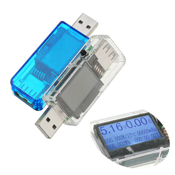 12 in 1 USB Tester DC Digital Voltmeter Amperemeter Voltagecurrent Meter Ammeter Detector Power Bank Charger Indicator