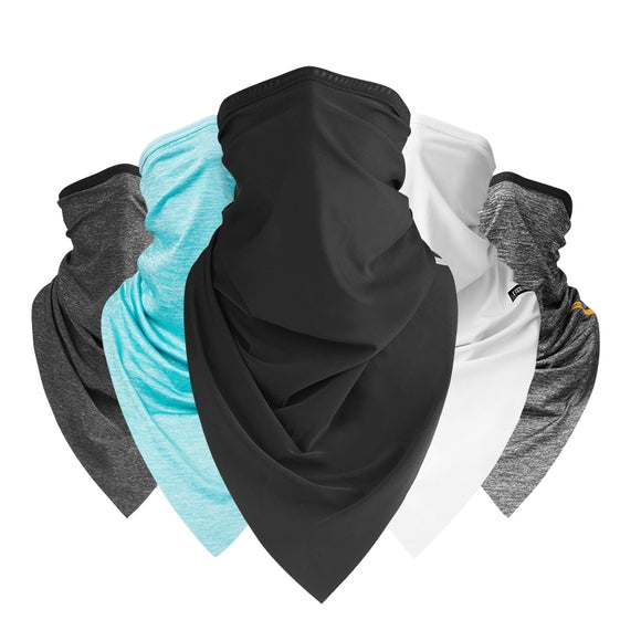 BIKIGHT Cycling Bike Bicycle Triangle Sport Scarf Ice Fabric Riding Scarves Breathable Face Mask