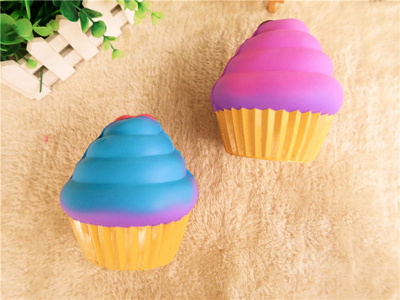 Ice Cream Squishy Big Cup Cake 12CM Cute Jumbo Gift Collection With Packaging