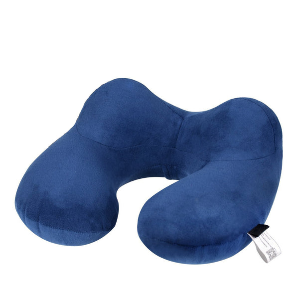 U Shape Travel Inflatable Pillow for Airplane Neck Pillow Comfortable Pillows for Sleep Home Textile