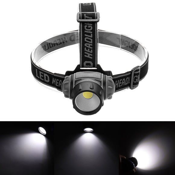 BIKIGHT COB LED Headlamp Lightweight Camping Light Hunting Emergency Bike Bicycle Cycling Motorcycle