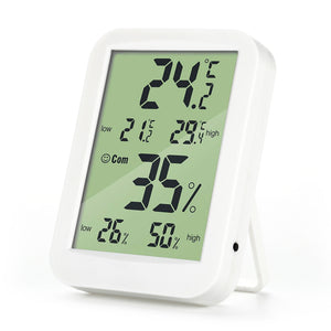 Loskii DC-09 Thermometer Humidity Digital Hygrometer Temperature Humidity Gauge Large LCD Display