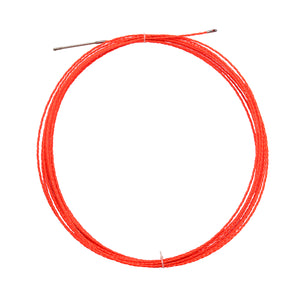 15M 5mm Cable Push Puller Rodder Reel Conduit Snake Fish Tape Wire
