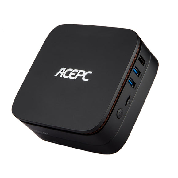 ACEPC AK1H Intel J3455 4GB DDR3 RAM 64GB EMMC ROM 5G WIFI bluetooth 4.0 Mini PC Support Windows 10