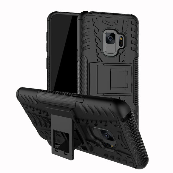 Bakeey 2 in 1 Armor Kickstand TPU PC Protective Case for Samsung Galaxy S9