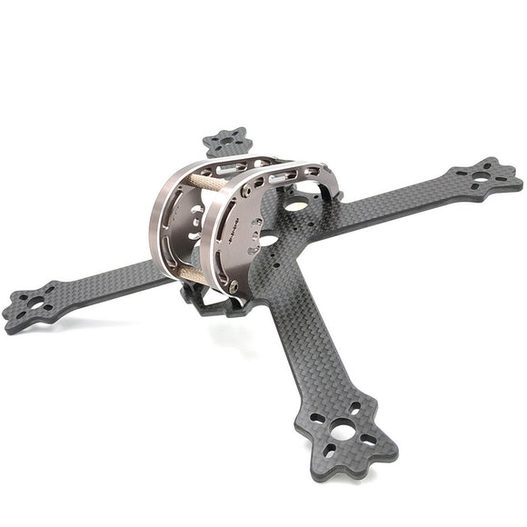 AlfaRC Jaguar210 210mm Wheelbase 4mm Arm 5 Inch 3K Carbon Fiber Frame Kit for RC Drone FPV Racing