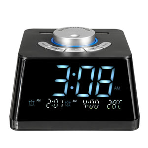 USB2.0 Five-level Dimming Radio Multi-function Electronic Digital Alarm Clock