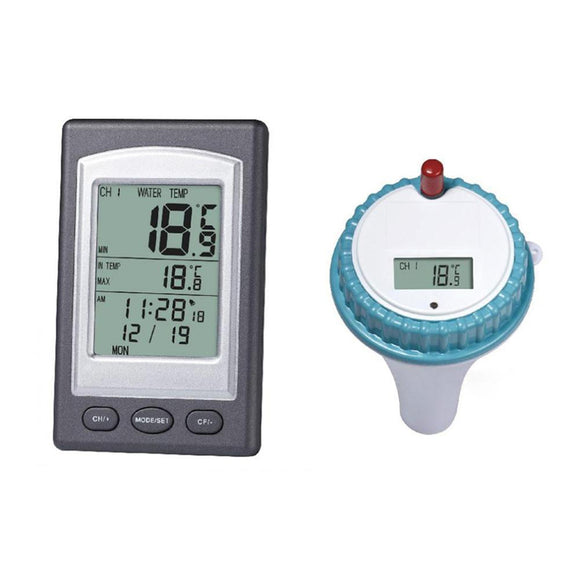 Wireless Remote Floating Thermometer Swimming Pool Hot Tub Spa Water Temp Meter