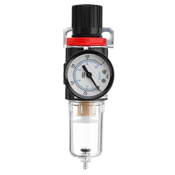 LAIZE AFR2000 G1/4 Single Compressor Air Filter Air Pressure Regulator Water-oil Separator Trap Filter for Air Tools System