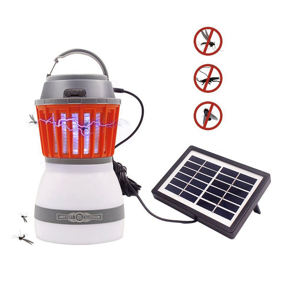 ARILUX Portable USB Charging / Solar Power LED Mosquito Killer Camping Light Waterproof Emergency