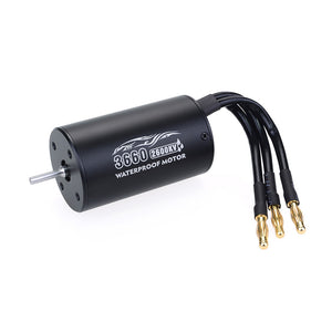 Surpass Hobby 3660 Waterproof Sensorless Brushless Motor for 1/10 RC Vehicles Car Parts