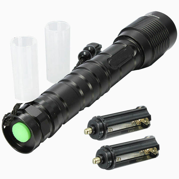 MECO  T6 3600LM Zoomable LED Flashlight 2x18650