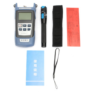 -70~+10dBm Optical Power Meter + 30 Mw Visual Fault Locator For Optic Fiber Tool