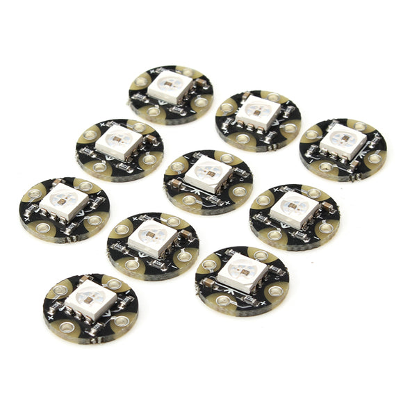 10Pcs CJMCU WS2812 RGB LED Breakout Full Color Lights Driving Intelligent Control Module