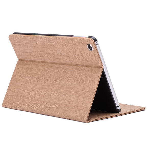 Wood Texture PU+PC Smart Sleep Flip Kickstand Case For iPad Mini 1 2 3 7.9 Inch