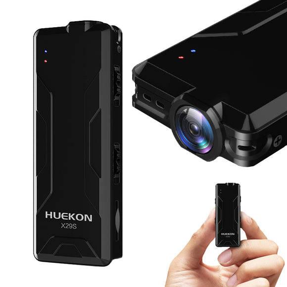 HUEKON HK-X29 HD 1080P Mini Camera 14.4 Million Pixels Vlog Camera for Youtube Motion Detection Body Camera