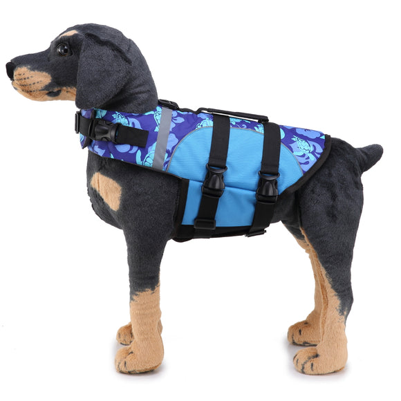 Dog Coats Jackets Life Jacket Safety Clothes for Pet Vest Summer Saver Pet Swimsuit