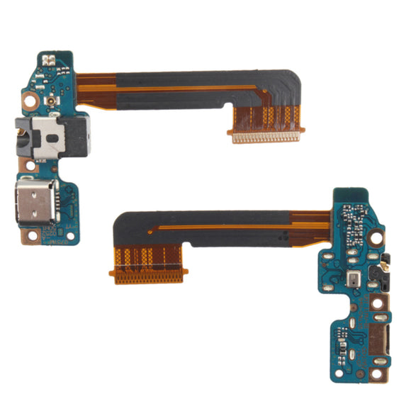 Charger Charging USB Port Microphone + Headphone Jack Flex Cable For HTC One M9