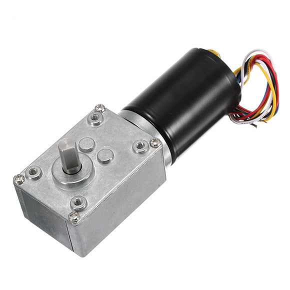 Machifit GM4058-BLDC3650 DC 24V Rated Speed 30RPM Brushless Worm Geared Reducer Motor