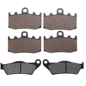 Motorcycle Front+Rear Ceramic Brake Pads For BMW R1200RT Set Full Kit 2007-2013