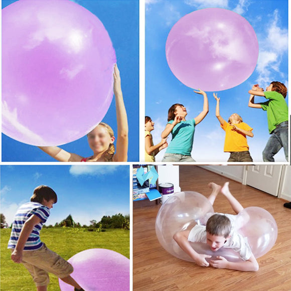Meter Huge Amazing Tear Resistant WUBBLE Bubble Ball Kids Inflatable Toys