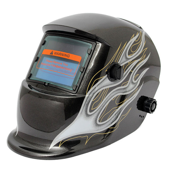 Black Flame Solar Auto Darkening Welder Welding Helmet Mask