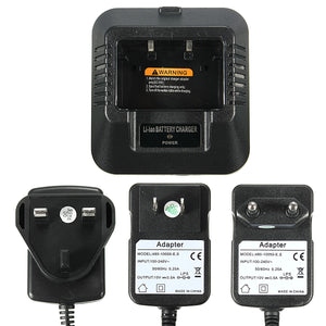 Radio Original Desktop Battery Charger Base Power Adapter Fit for Baofeng UV-5R