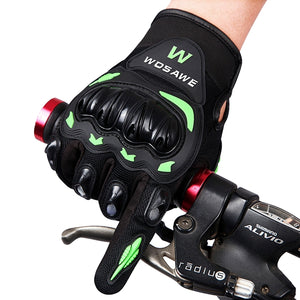 WOSAWE Off Road Vehicle Motorcycle Riding Gloves Full finger With Hard Shell Anti Fall Gloves